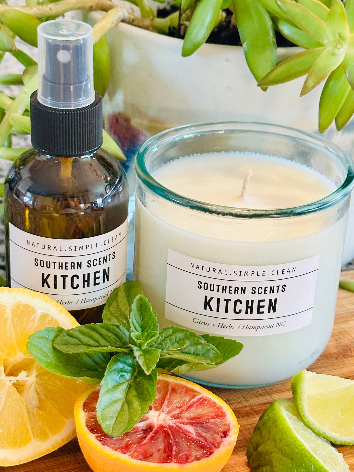 KITCHEN Candle + Spray